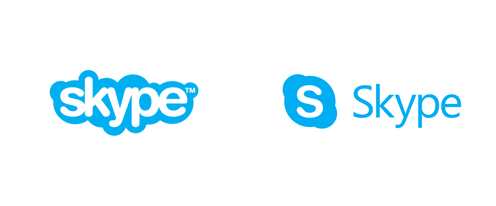 Skype_新舊logo