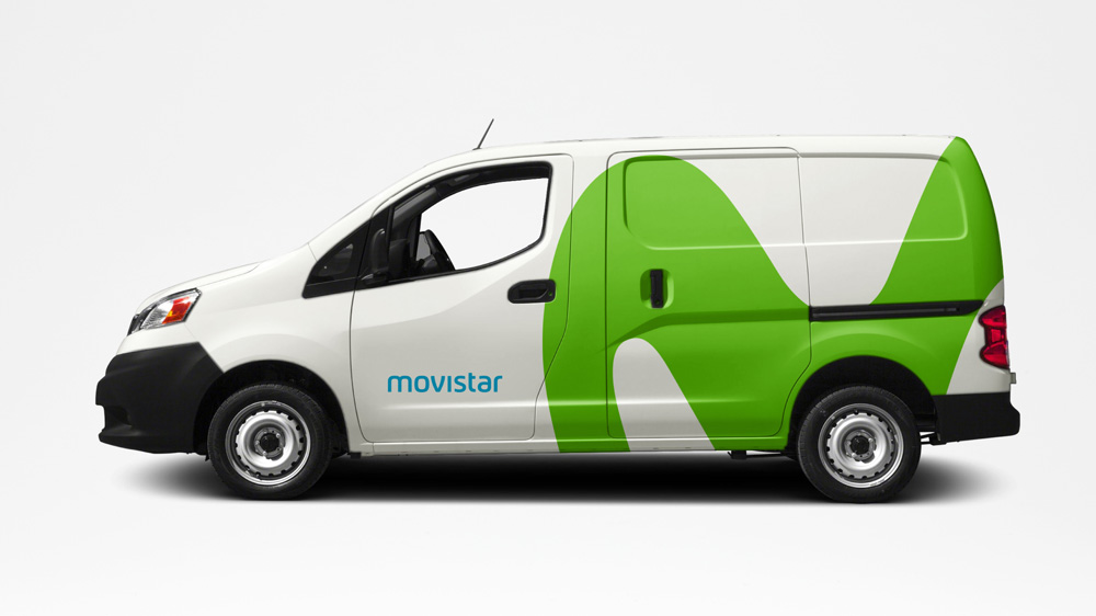 Movistar新品牌及VI設計_車體設計