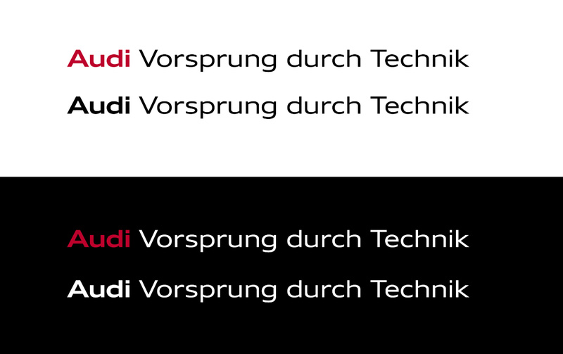 Audi奧迪VI設(shè)計_字體設(shè)計