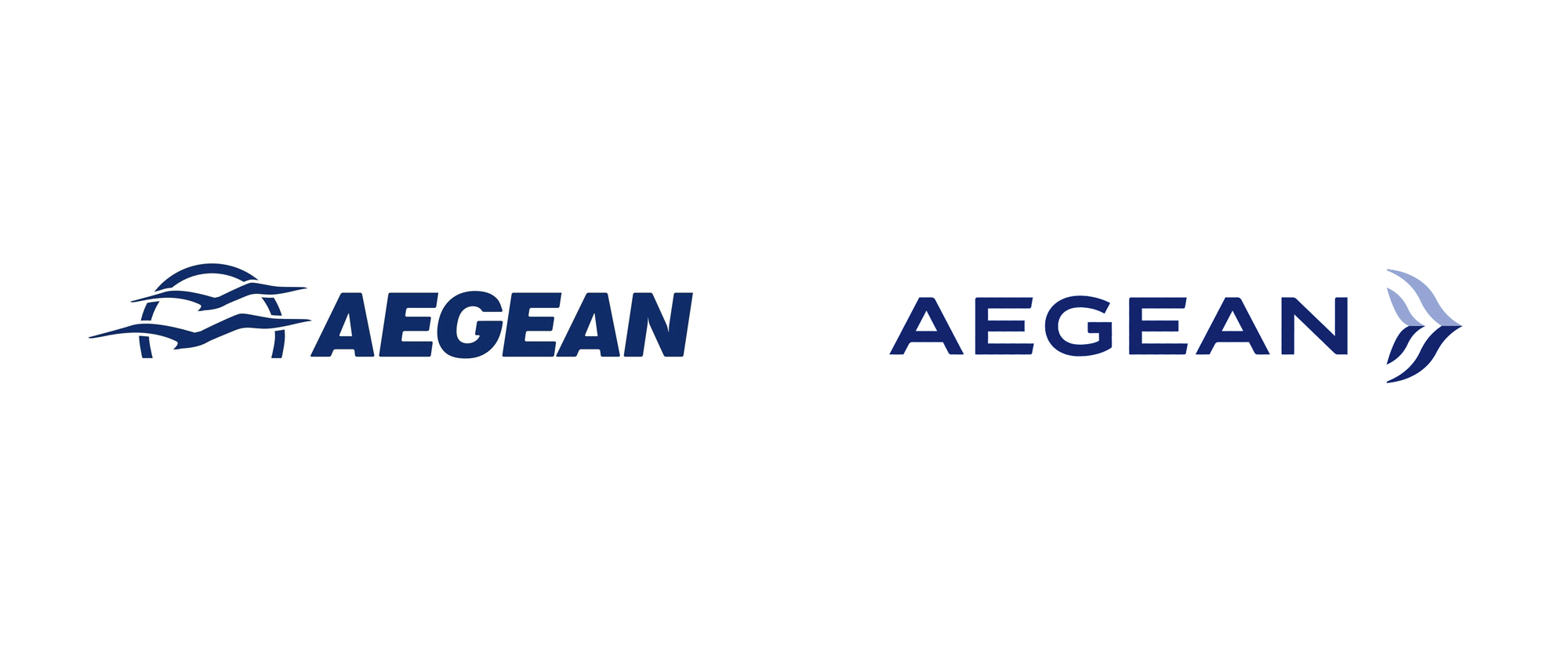 愛(ài)琴海航空新舊logo